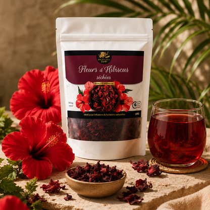 Fleurs d'hibiscus premium